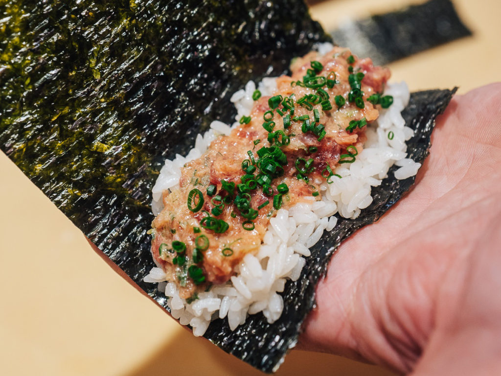 Handrolle Temaki Sushi w Japonki Browary Warszawskie